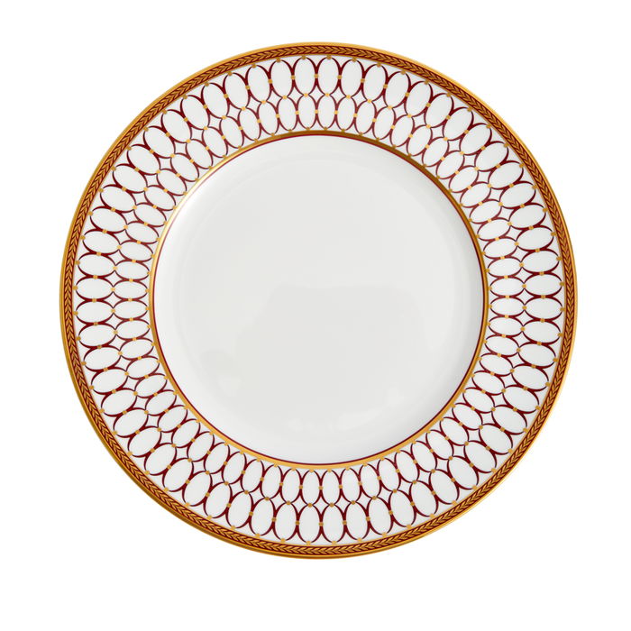 Wedgwood Plato Llano Renaissance Red 27 cm (4 Unidades) Wedgwood Plato Llano Renaissance Red 27 cm (4 Unidades)